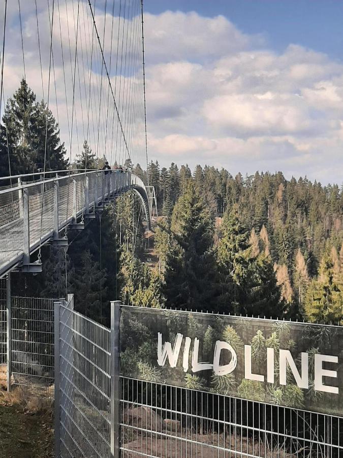 Appartamento Schwarzwald Maedl Bad Wildbad Esterno foto